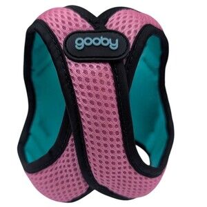 Gooby Easy Fit Dog Vest Harness Pink No Pull Step-In XXS 2XS Extra Small Breed